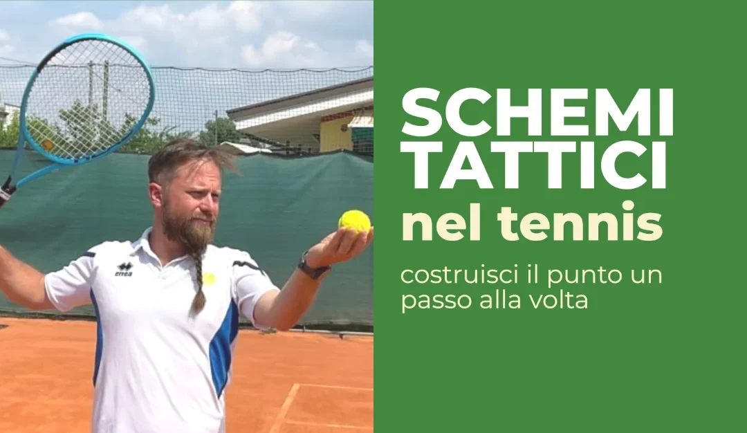 Schemi di Gioco nel Tennis: Come Costruire il Punto (Invece di Giocare a Caso)